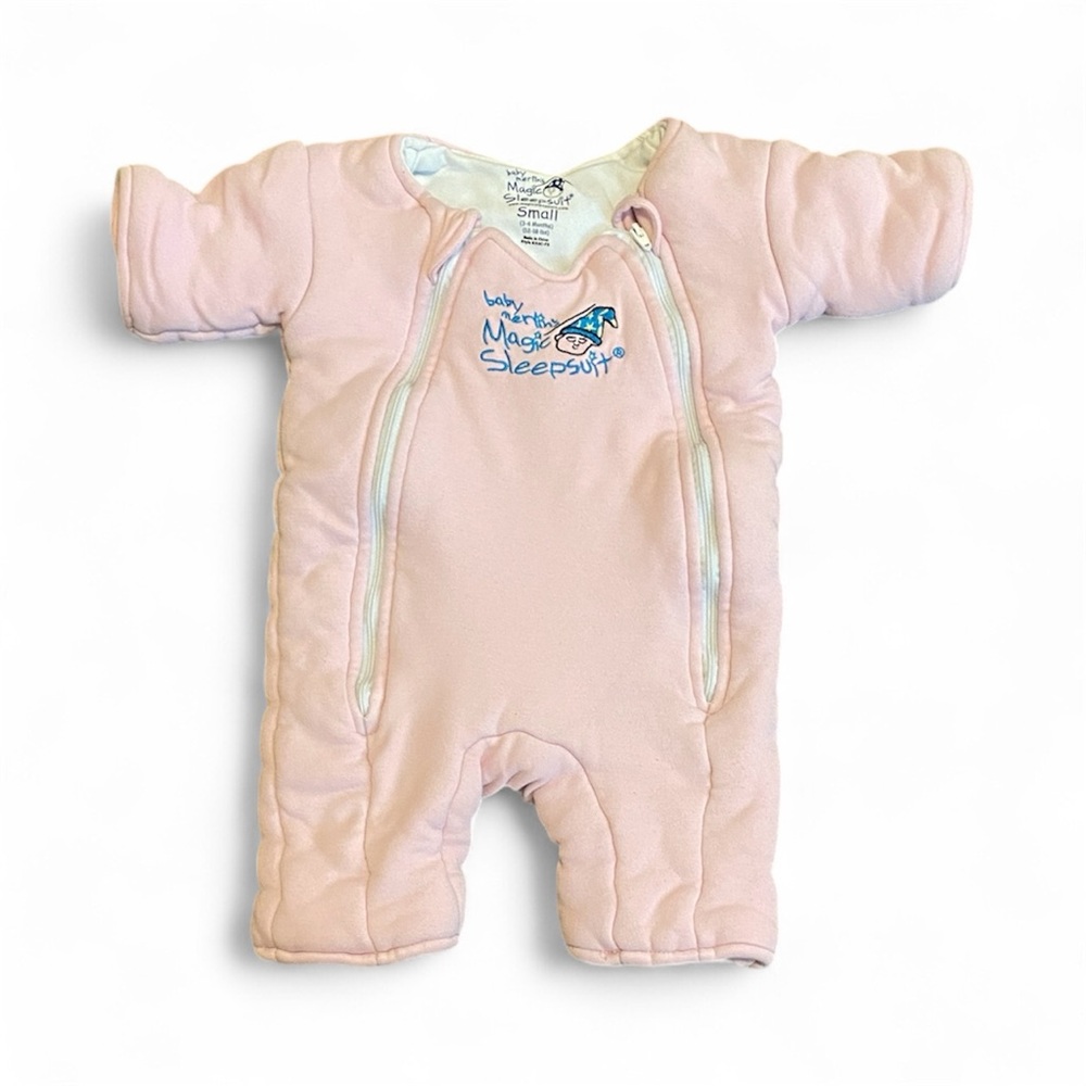 Baby Magic Sleepsuit Pink Infant Sleepwear